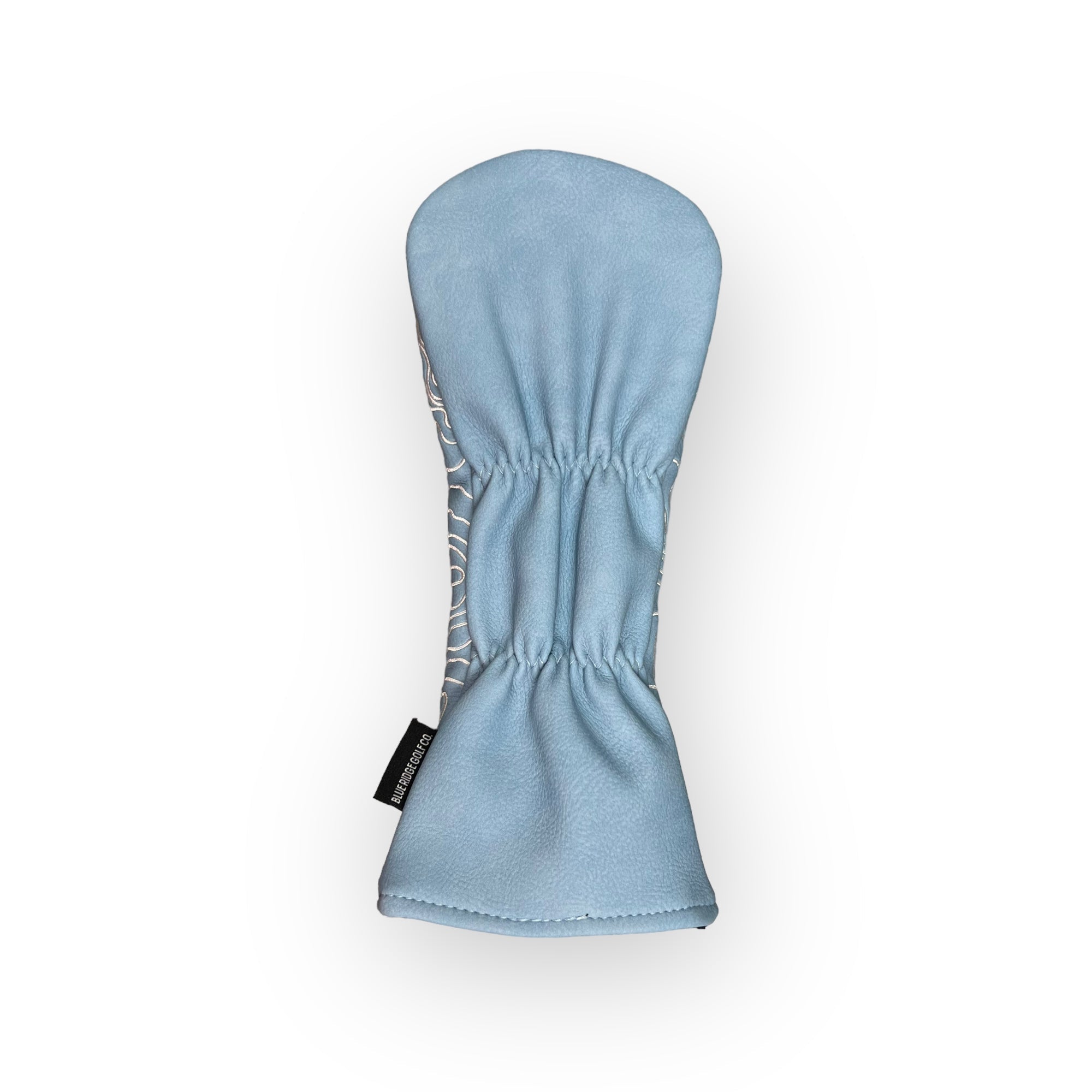 Topographic Edition - Carolina Blue / Embroidered Pure White
