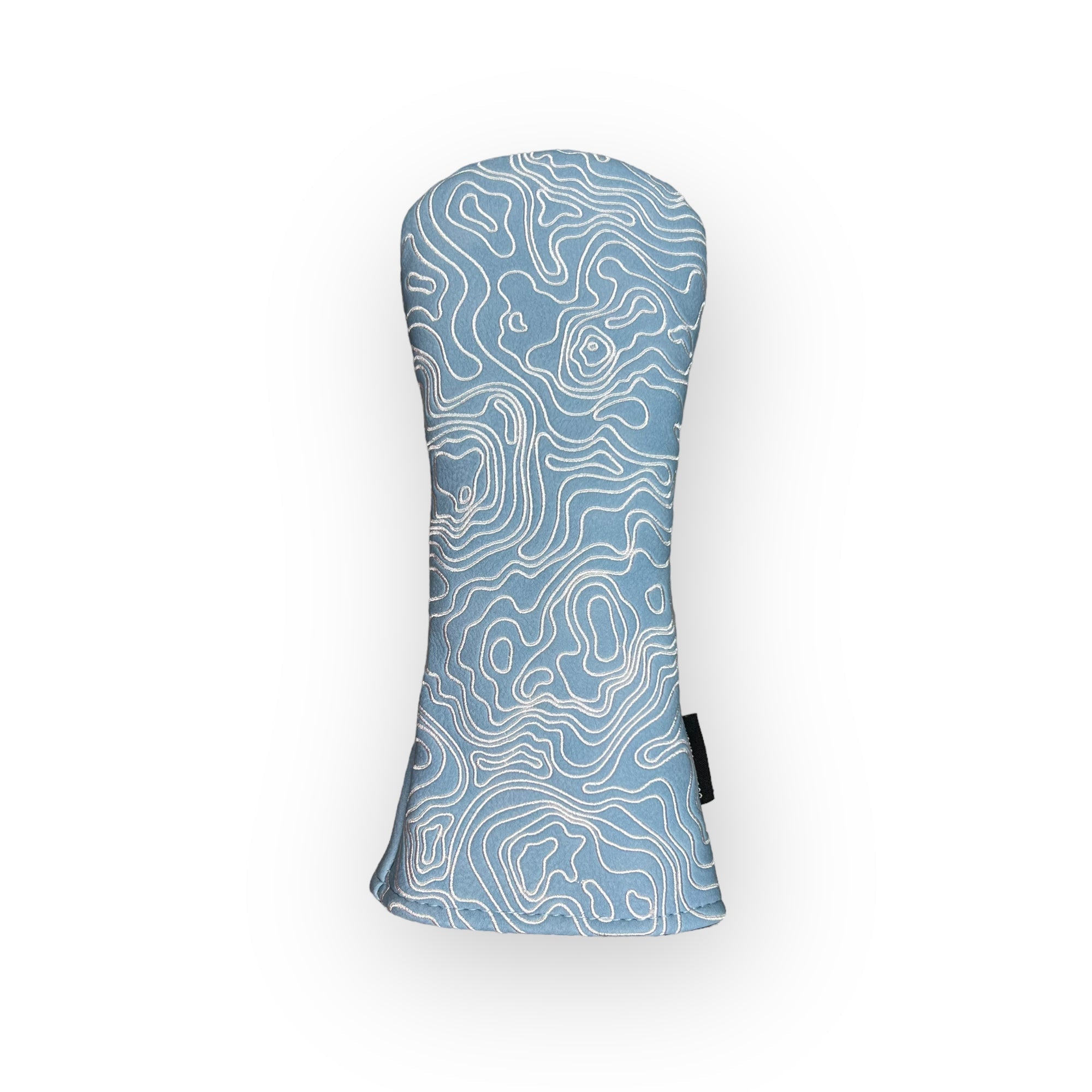 Topographic Edition - Carolina Blue / Embroidered Pure White